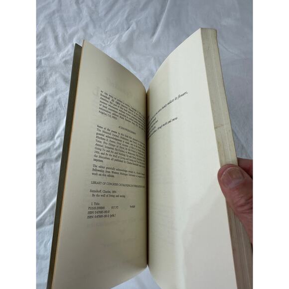 By the Well of Living & Seeing Charles Reznikoff New & Selected Poems 1918-1973 - Picture 6 of 7